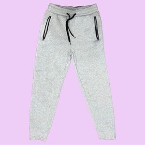 Cozy Gray Kids Joggers with Drawstring
